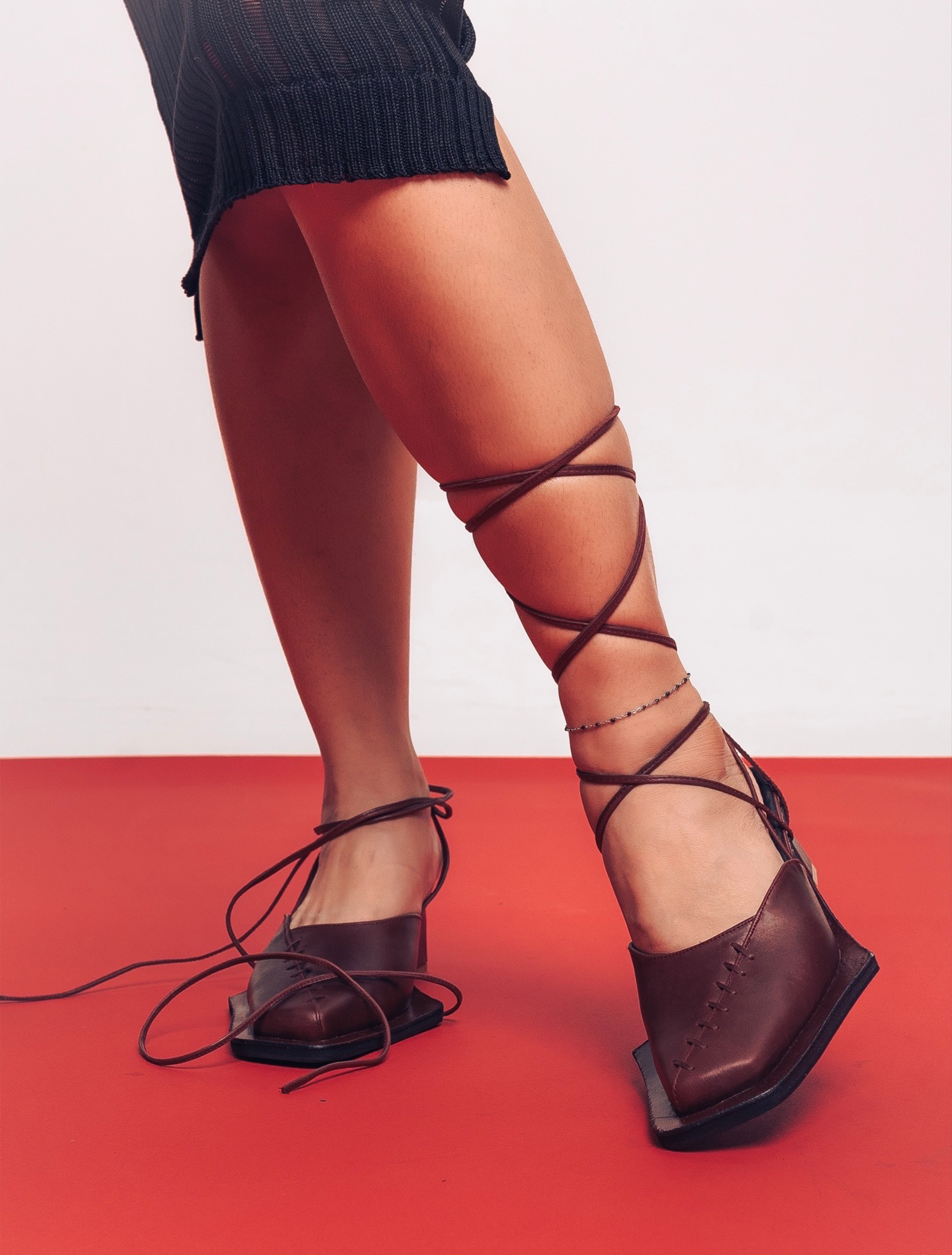 Trace Lace Up in Mason